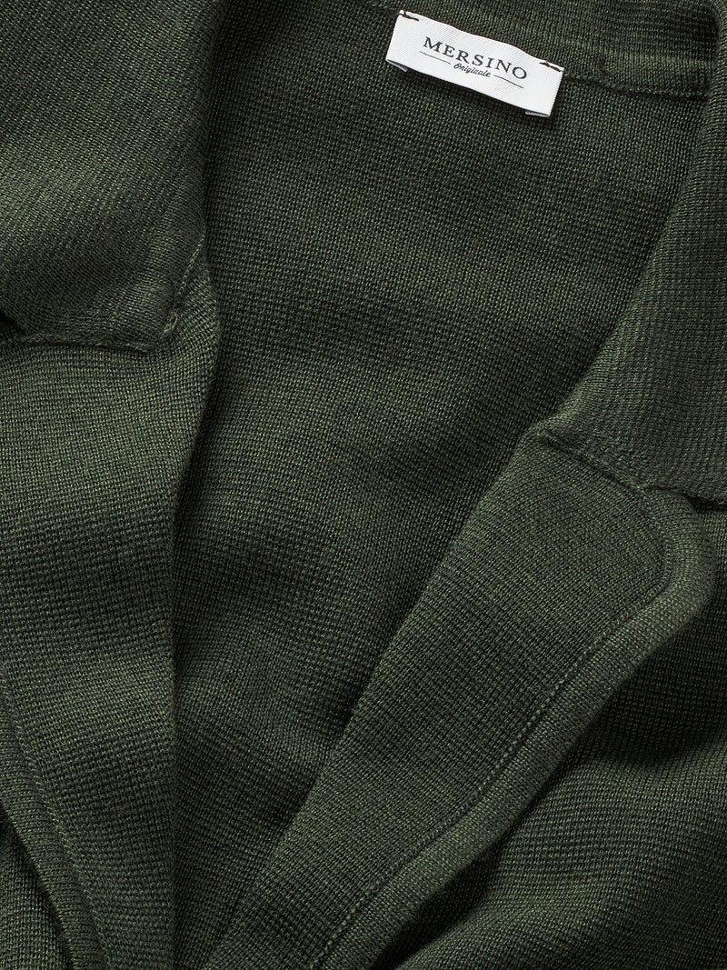 GREEN MERSINO FIRENZE JACKET