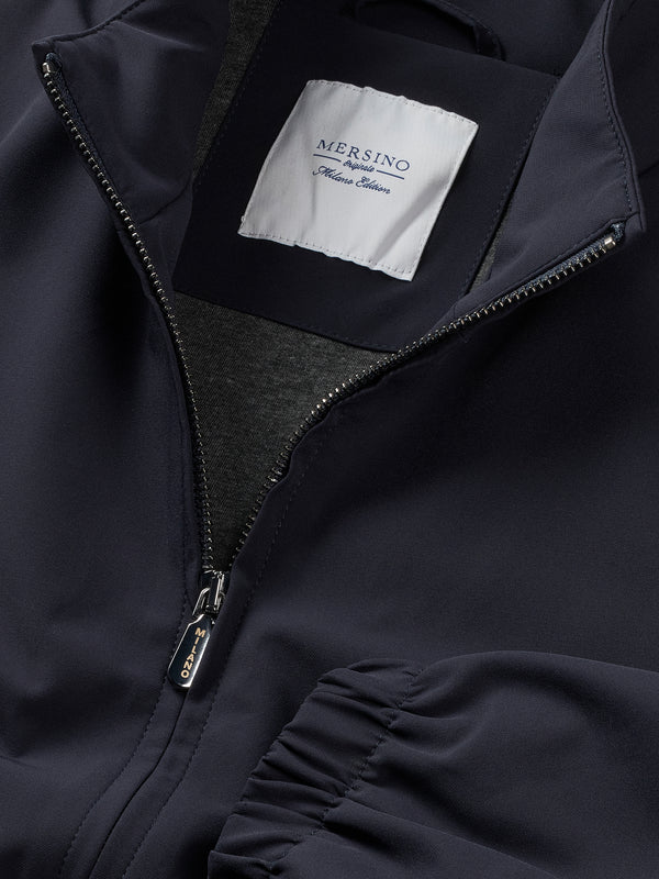 NAVY BLUE OVERSEAS JACKETS - DESIGN IN ITALY