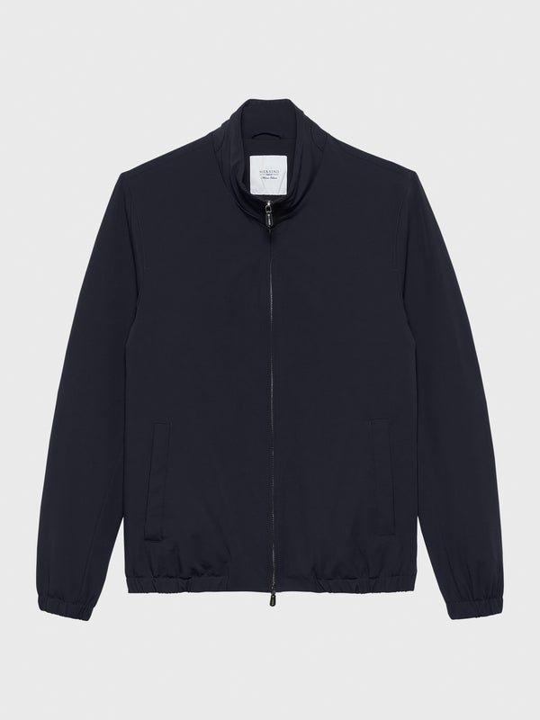 NAVY BLUE OVERSEAS JACKETS - DESIGN IN ITALY