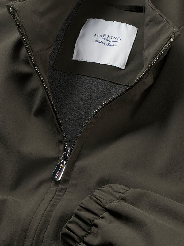 DARK GREEN OVERSEAS JACKETS - DESIGN IN ITALY