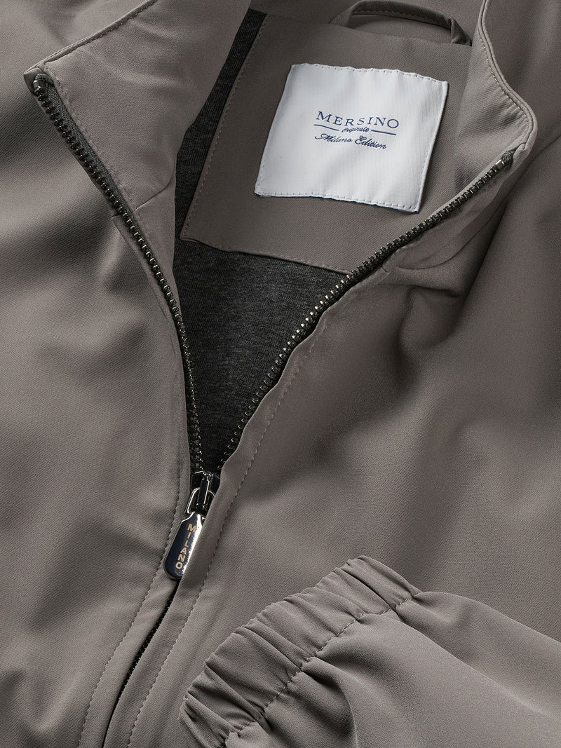 GREY OVERSEAS JACKET - DESIGN IN ITALY