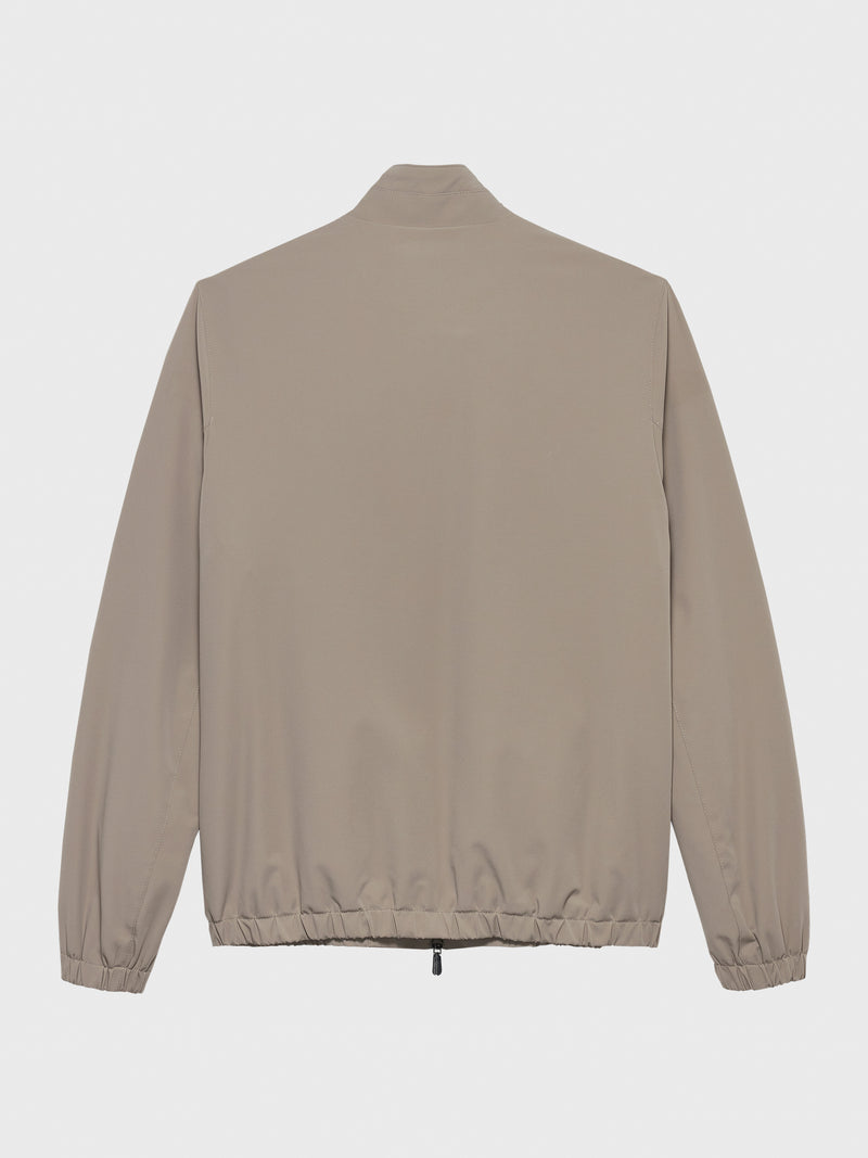 BEIGE OVERSEAS JACKET - DESIGN IN ITALY