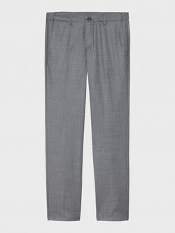 Mersino Grey Luxury Wool Trousers - Woven in Italy