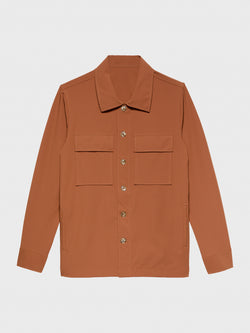 Rust Milano Edition Stretch Nylon - High Performance Overshirt