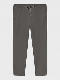 WINTER EDITION - DARK GREY DRAWSTRING TROUSERS - DESIGN IN ITALY