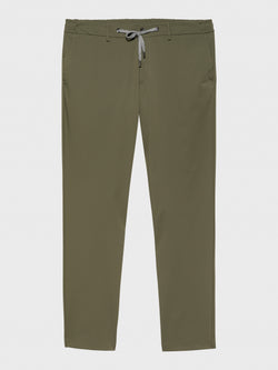 MERSINO MILANO EDITION GREEN DRAWSTRING TROUSERS - DESIGN IN ITALY